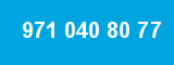 971 040 80 77